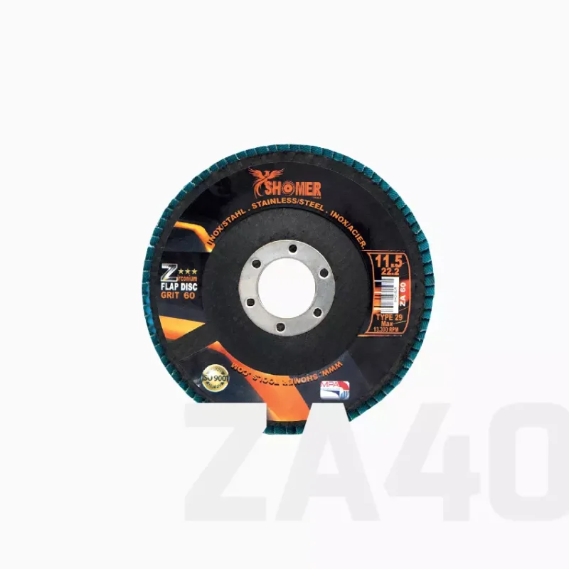 سنباده فلاپ دیسک شومر مدل P40 کد 11.5 - Image 5