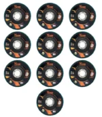 سنباده فلاپ دیسک شومر مدل P100 کد 11.5 بسته 10 عددی