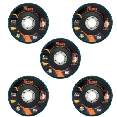 سنباده فلاپ دیسک شومر مدل P100 کد 11.5 بسته 5 عددی