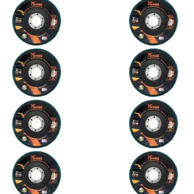 سنباده فلاپ دیسک شومر مدل P100 کد 11.5 بسته 8 عددی