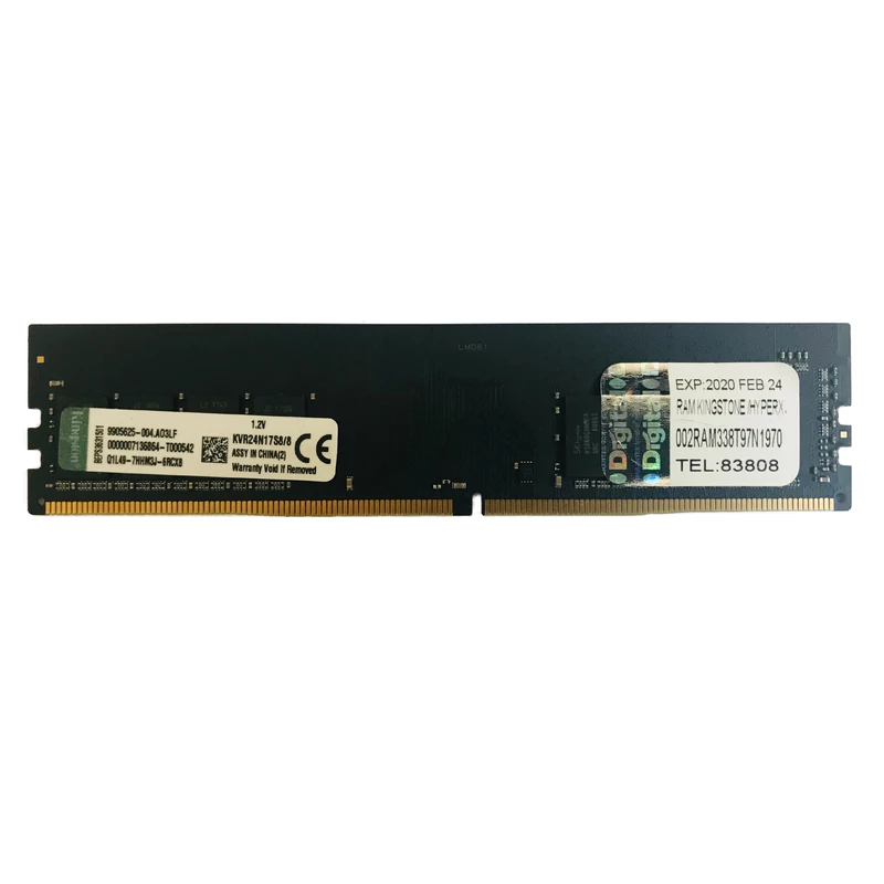 3f7f9d901f028bc8dbbf5d30da94acd3f7241335_1701026627 رم دسکتاپ DDR4 تک کاناله 2400 مگاهرتز CL15 کینگستون مدل KVR ظرفیت 8 گیگابایت - تصویر 1