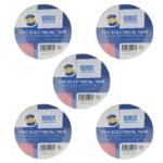 چسب برق بروکس مدل PVC ELECTRICAL TAPE بسته 5 عددی