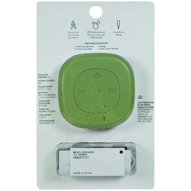 اسپیکر کوتون آن مدل Beach Speaker کد C1 - Image 19