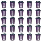 لیوان یکبار مصرف 220 سی سی مدل Ideas For Coffee مجموعه 25 عددی