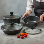 سرویس پخت‌وپز 6 پارچه تکنو، جنس روکش گرانیت| فروشگاه اینترنتی پخش کالای مرکزی