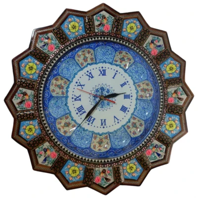 ساعت خاتم کاری درنیکا مدل خورشیدی طرح مرغ و گل کد 03| فروشگاه اینترنتی پخش کالای مرکزی