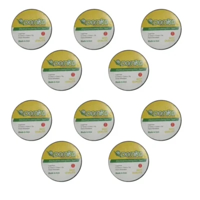 چسب برق درنیکا مدل Electrical Insulating P.V.C Tape بسته 10 عددی|فروشگاه اینترنتی پخش کالای مرکزی