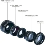 لنز کلیپسی موبایل اپیکسل مدل Lens Kit 5 in 1 - تصویر 2