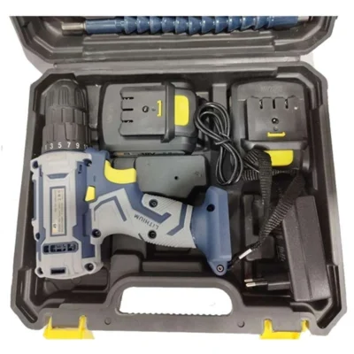 مجموعه 24 عددی دریل پیچ گوشتی شارژی 10 میلی‌متری 18 ولت ابی مکس مدل EM-18V | فروشگاه آنلاین پخش کالای مرکزی