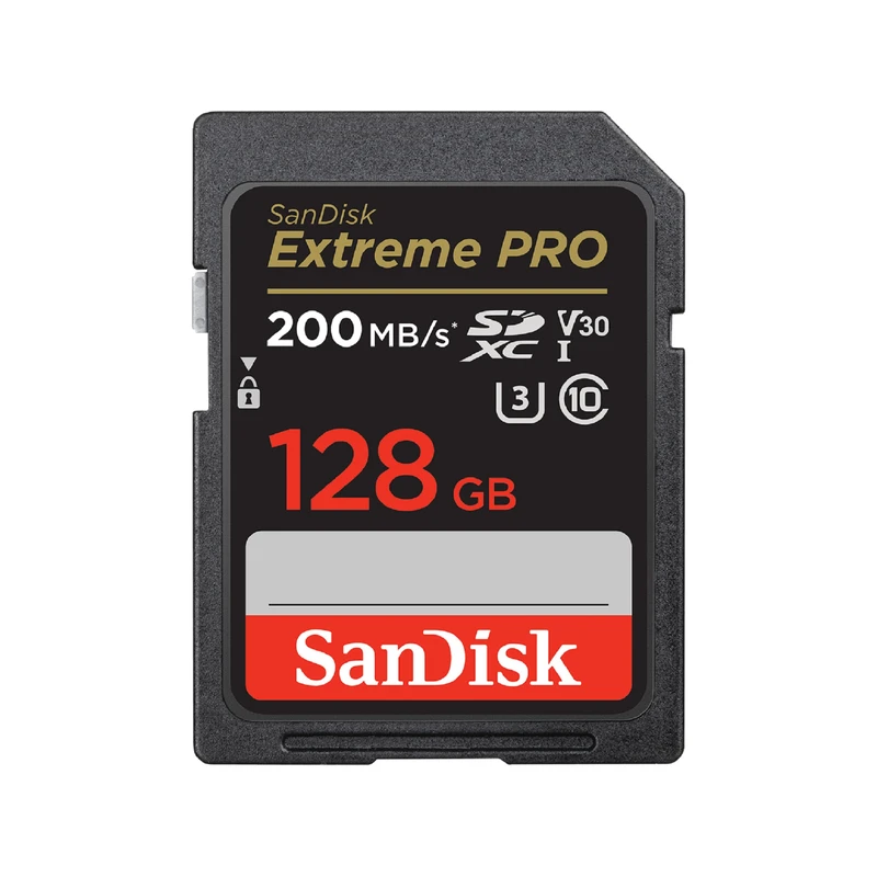 کارت حافظه SDXC سن دیسک مدل Extreme Pro V30 کلاس 10 استاندارد UHS-I U3 سرعت 200mbps ظرفیت 128 گیگابایت | فروشگاه آنلاین پخش کالای مرکزی کارت حافظه SDXC سن دیسک مدل Extreme Pro V30 کلاس 10 استاندارد UHS-I U3 سرعت 200mbps ظرفیت 128 گیگابایت | فروشگاه آنلاین پخش کالای مرکزی