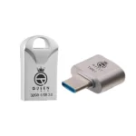 فلش مموری کوئین تک مدل RACE USB3 C-PLUS ظرفیت 32 گیگابایت به همراه مبدل USB-C OTG | فروشگاه آنلاین پخش کالای مرکزی