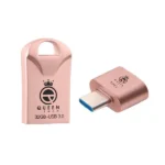 فلش مموری کوئین تک مدل RACE USB3 C-PLUS ظرفیت 32 گیگابایت به همراه مبدل USB-C OTG | فروشگاه آنلاین پخش کالای مرکزی