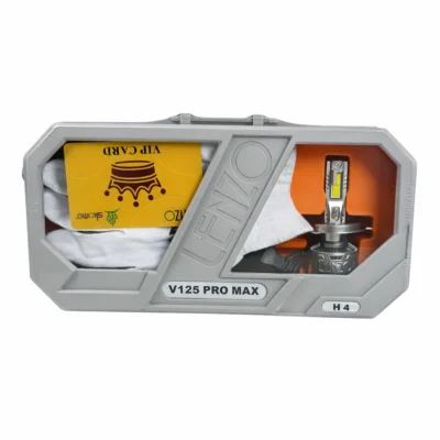 هدلایت خودرو لنزو مدل V125 PRO MAX پایه H4 بسته 2 عددی | فروشگاه آنلاین پخش کالای مرکزی