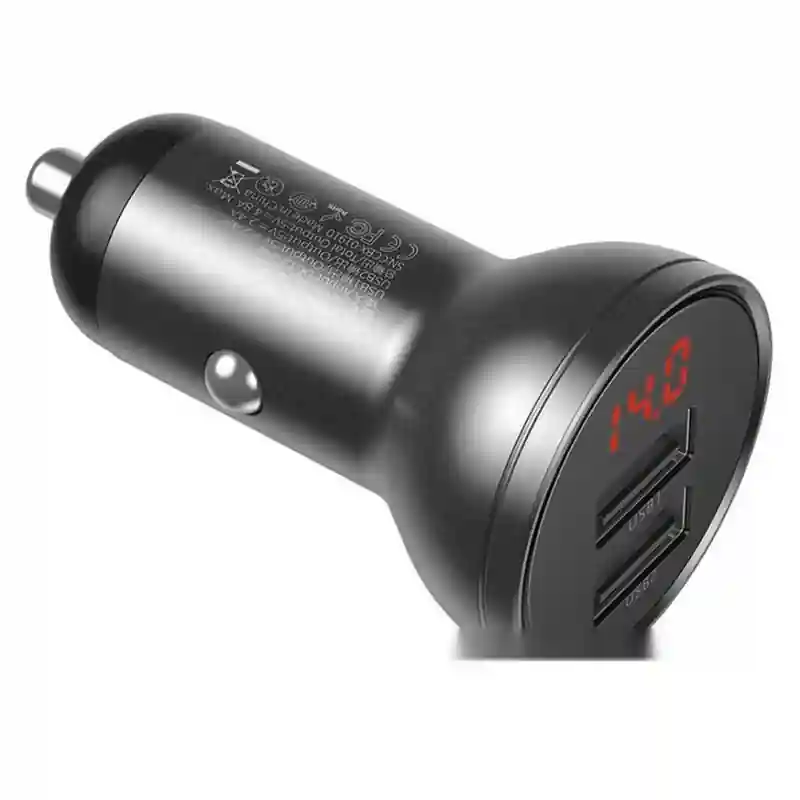 شارژر فندکی دو پورت بیسوس CCBX-0G
