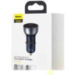شارژر فندکی دو پورت بیسوس Baseus Particular Dual Quick Charger 65W CCKX-C0G - تصویر 2