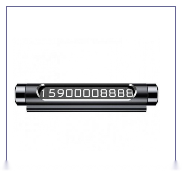 E130226-1-d64f36e45e7d شماره تلفن پارک خودرو بیسوس Baseus All Metal Card Dual Number ACNUM-C0S - تصویر 1