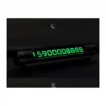 شماره تلفن پارک خودرو بیسوس Baseus All Metal Card Dual Number ACNUM-C0S - تصویر 2
