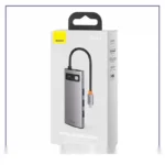 هاب شش پورت بیسوس Baseus Metal Gleam 6 in 1 Multifunctional Type-C HUB CAHUB-CW0G - تصویر 6
