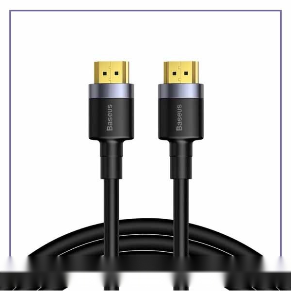 E130578-1-a37609b6bfcc کابل HDMI طول 3 متر بیسوس Baseus Cafule 4K HDMI CADKLF-G01 - تصویر 1