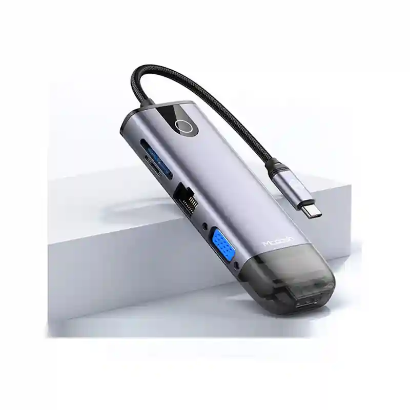 هاب شارژر تایپ سی 10 پورت مک دودو HU-7420