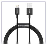 کابل لایتنینگ 1 متری بیسوس Baseus Superior Series USB to iP CALYS-A01 - مشکی