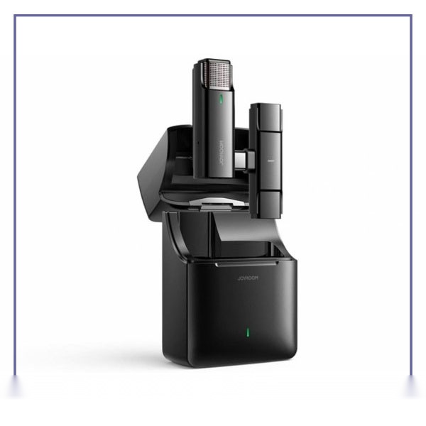 E140062-1-f53b3f39c289 میکروفون لایتنینگ جویروم Joyroom Live broadcast lavalier microphone Lightening JR-LM2 Pro - تصویر 1