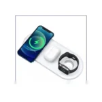 شارژر وایرلس 3 در 1 جویروم مدل Joyroom 3 in 1 Magnetic Charging Station & Watch Storage JR-A27