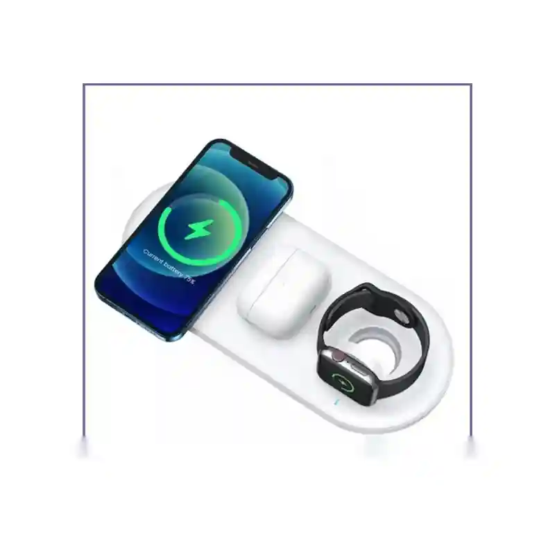 E140141-1-acadcb803c37 شارژر وایرلس 3 در 1 جویروم مدل Joyroom 3 in 1 Magnetic Charging Station & Watch Storage JR-A27 - تصویر 1