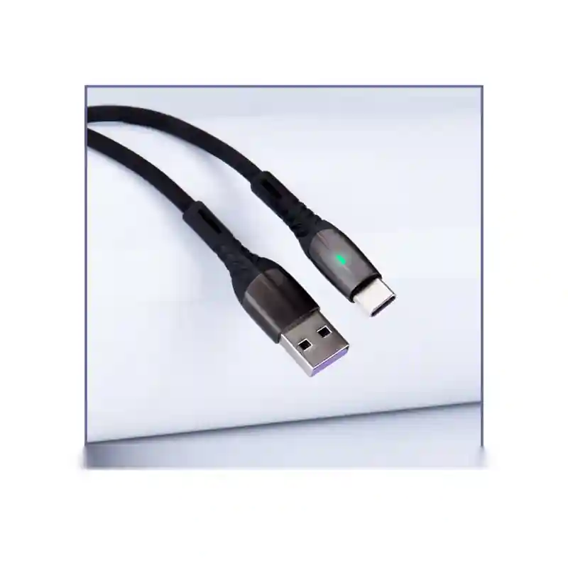 E140419-1-99dfba52d164 کابل شارژ Type C رسی 1متر RECCI USB TO TYPE-C CABLE RTC-P01C - تصویر 1