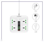 چندراهی برق هوشمند ارلدام Earldom Multiport Smart Power Outlet 3000W ES-SC05 - تصویر 2