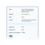 کابل شبکه 2 متری کت 7 بیسوس baseus Seven Type of RJ45 Network cable WKJS010301 - تصویر 2
