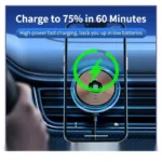 هولدر و شارژر وایرلس جویروم JOYROOM 15W Magnetic Wireless Car Charger Holder JR-ZS291 - تصویر 10