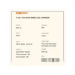 شارژر وایرلس 4 کاره رسی Recci Wirless Charger RCW-31 - تصویر 6