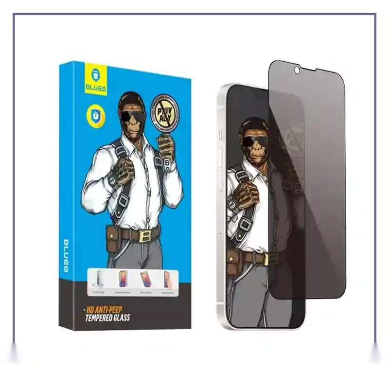 E201339-1-1f1a2d6bb531 محافظ صفحه نمایش حریم شخصی بولوئو آیفون Blueo HD Anti-Peep Tempered Glass B Iphone 12 PRO MAX - تصویر 1