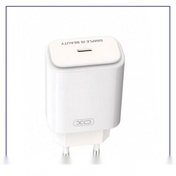 E201417-1-706525a4c8ca آداپتور شارژ 20 وات همراه با کابل ایکس او XO-L90B(EU) Quick Charger Suit - تصویر 1