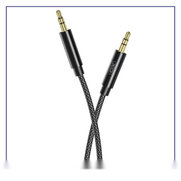 E201476-1-cb8aa9398e5f کابل صدا 1 متری ایکس او XO-R211C Aux Audio Cable - تصویر 1