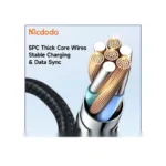 کابل شارژ لایتنینگ 1.2 مک دودو Mcdodo Lightning Data Cable CA-3580 - تصویر 4