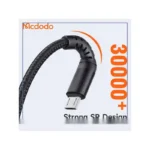 کابل شارژ فست شارژ میکرو 1 متری مک دودو Mcdodo Micro USB Data Cable CA-2281 - تصویر 6