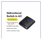 سویچ اچ دی ام آی دو در یک بیسوس Baseus AirJoy Series2-in-1 Bidirectional OH-113 HDMI Switch B01331105111-00 - تصویر 4