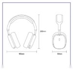 هدست بلوتوث بیسوس Baseus Bowie H2 ANC Spatial Audio NGTW260013 - تصویر 10