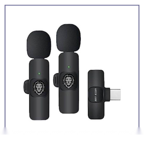 میکروفون 3 در 1 گرین لاین Green Lion 3in1 Wireless Microphone