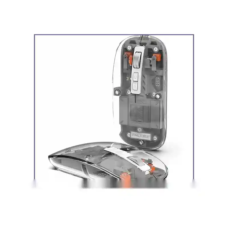 E202212-1-754d5daaa127 موس بیسیم 3 حالته کوتسی Coteci Magic Crystal II Three Mode Mouse 84015 - نارنجی - تصویر 1
