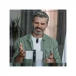میکروفون بی سیم لایتنینگ و تایپ سی پاورولوژی Powerology Wireless Lavalier Microphone PWMICBK - تصویر 2
