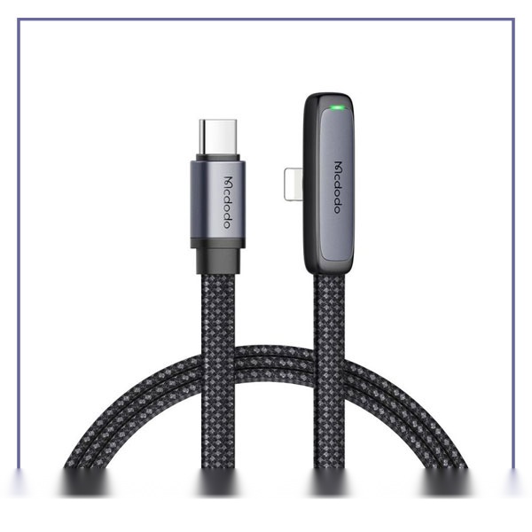 E202494-1-042f5fb68fe8 کابل شارژ تایپ سی به لایتنینگ 36 واتی 1.2 متر مک دودو Mcdodo Type C To Lightning Data Cable CA-3350 - تصویر 1