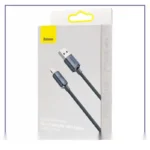 کابل شارژ USB به Lightning بیسوس 2 متر Baseus Crystal Shine USB to iP CAJY000101 - صورتی - تصویر 3
