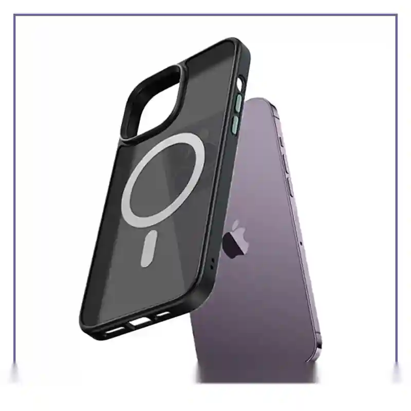E202610-1-34ccdbcaa719 قاب محافظ نیمه شفاف مگ سيف مک دودو Mcdodo Iphone 13 Pro Max Protective Case With Magnetic Structure PC-1790 - مشکی - تصویر 1