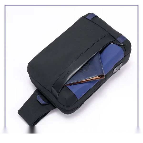 کبف کراس بادی باقفل اثر انگشت Porodo Lifestyle Sling Bag PD-LSSBFPL