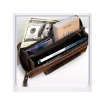 کیف پول و کیف موبایل چرمی کوتسی Coteci Luxury Series Long HandHeld Cell Phone Wallet 14075 - تصویر 2