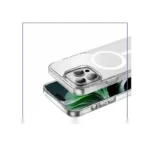 قاب محافظ مگ سیف دار گرین لاین Green Lion Magsafe Crystal Clear Iphone 16 Pro GNMCRYC16PCL - تصویر 4