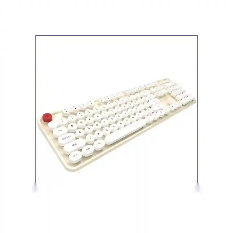 E202965-1-c60801841845 کیبورد سیمی کوتسی Coteci 104 Keycap Wired Keyboard 84018 - تصویر 1